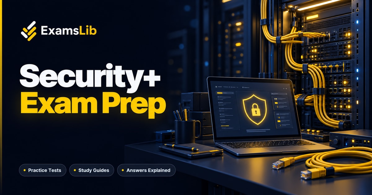 CompTIA Security+ Exam original study illustration