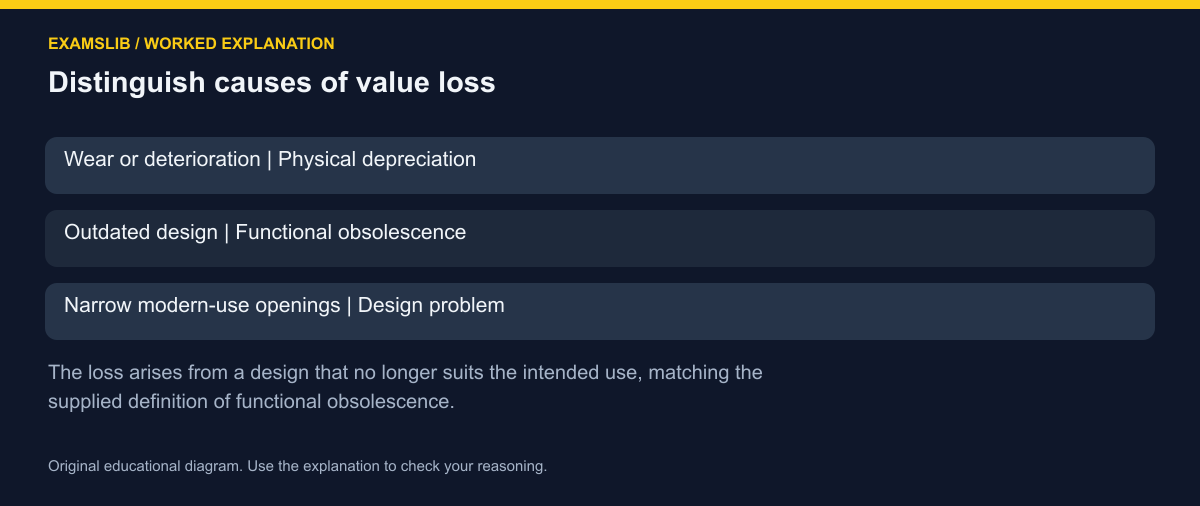 Distinguish causes of value loss