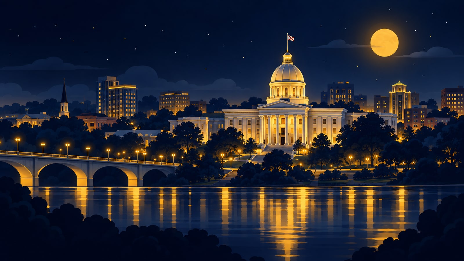 Alabama skyline