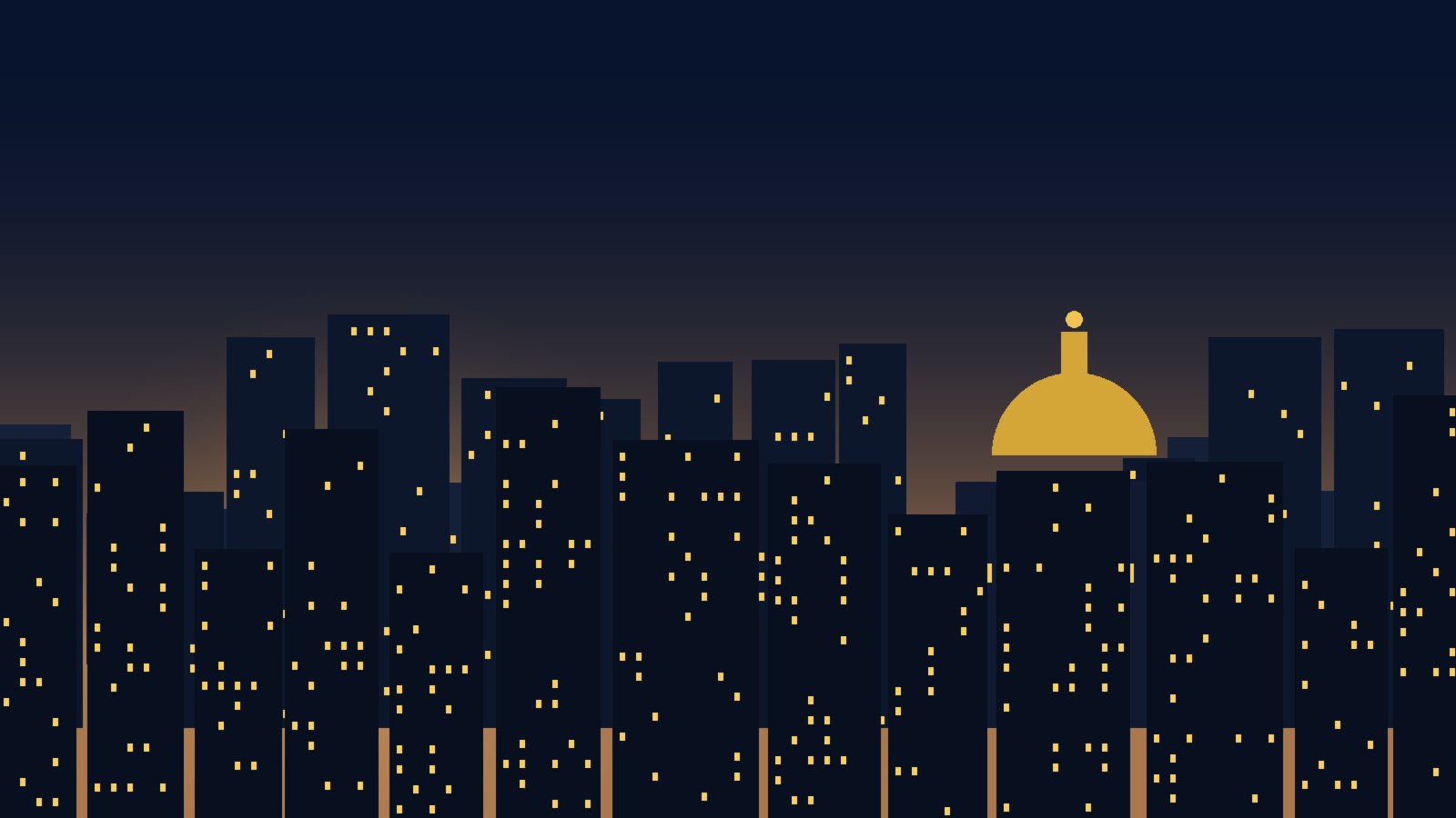 Georgia skyline