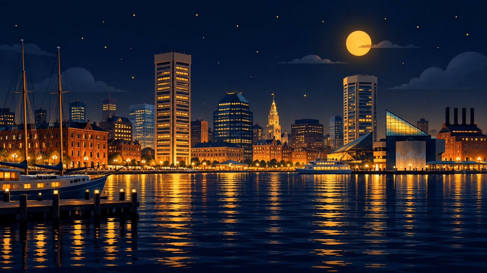Maryland skyline