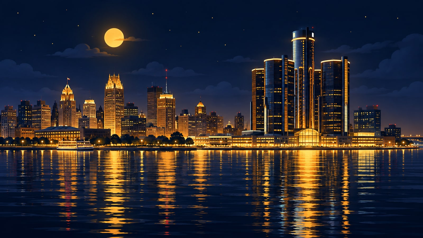 Michigan skyline