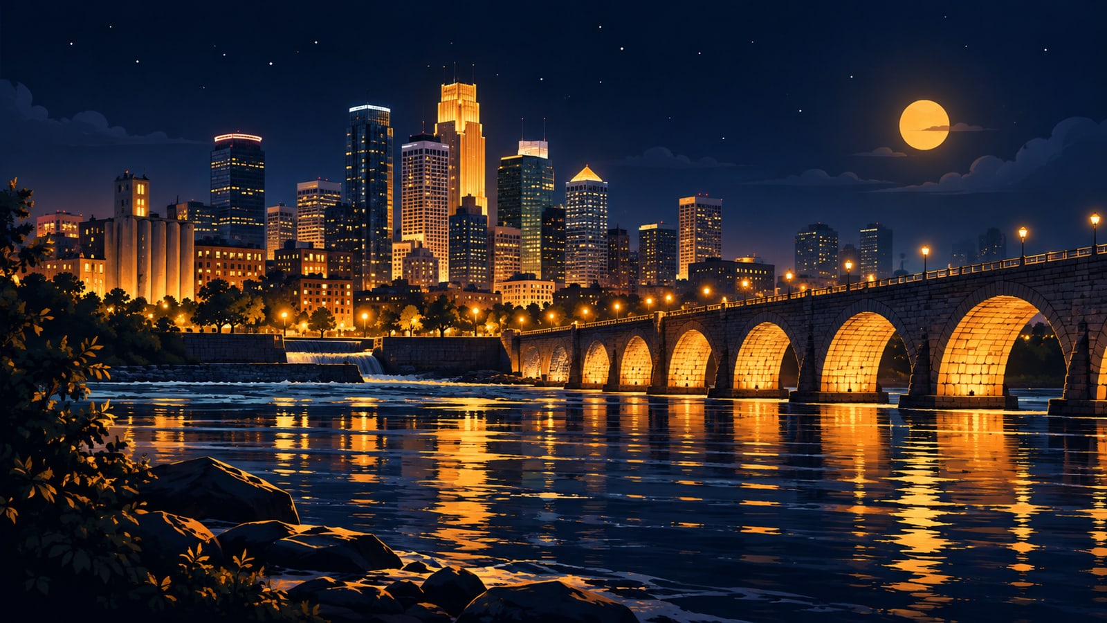 Minnesota skyline