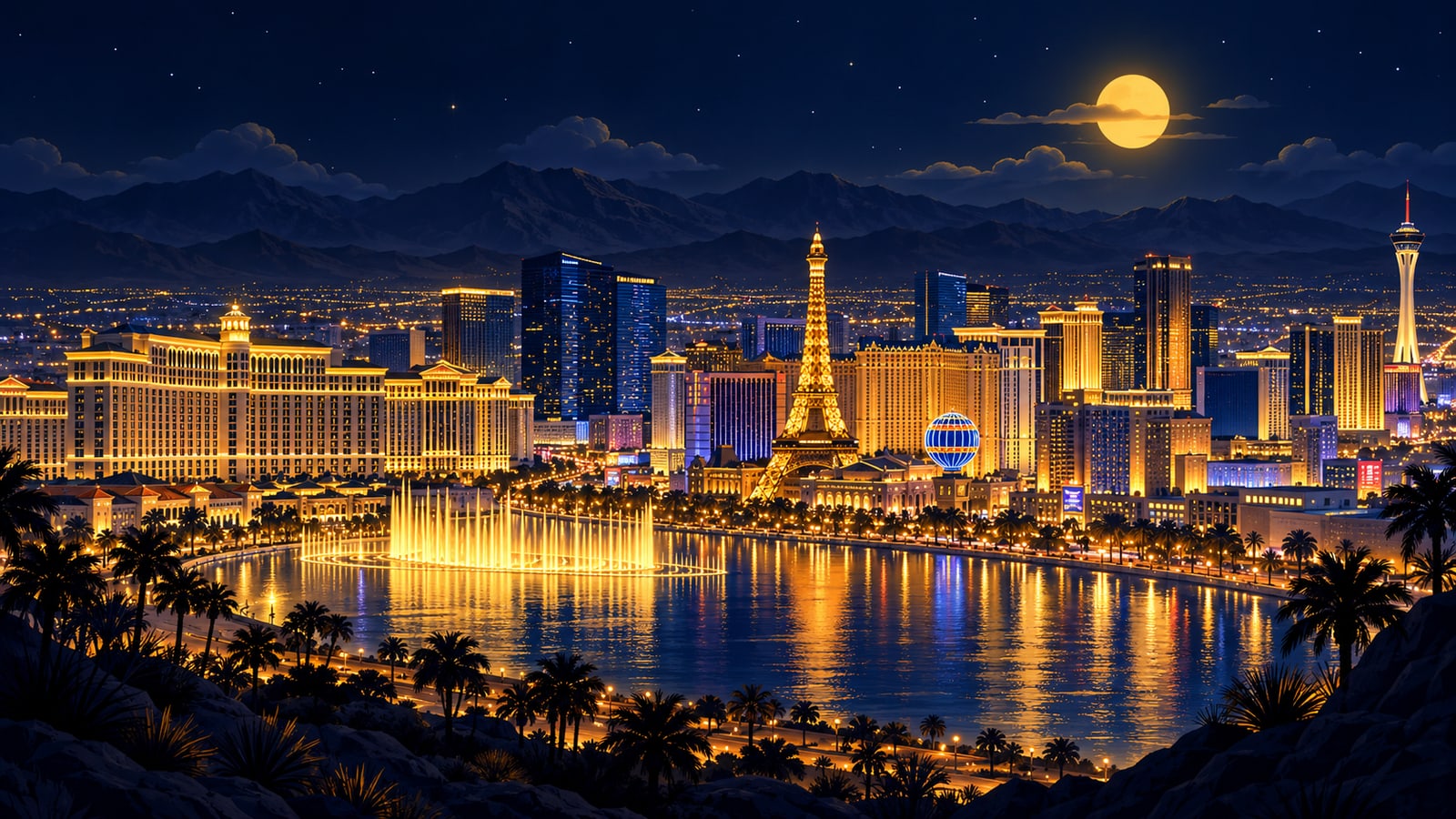 Nevada skyline