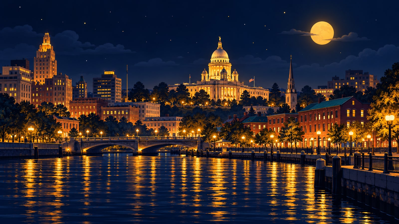 Rhode Island skyline