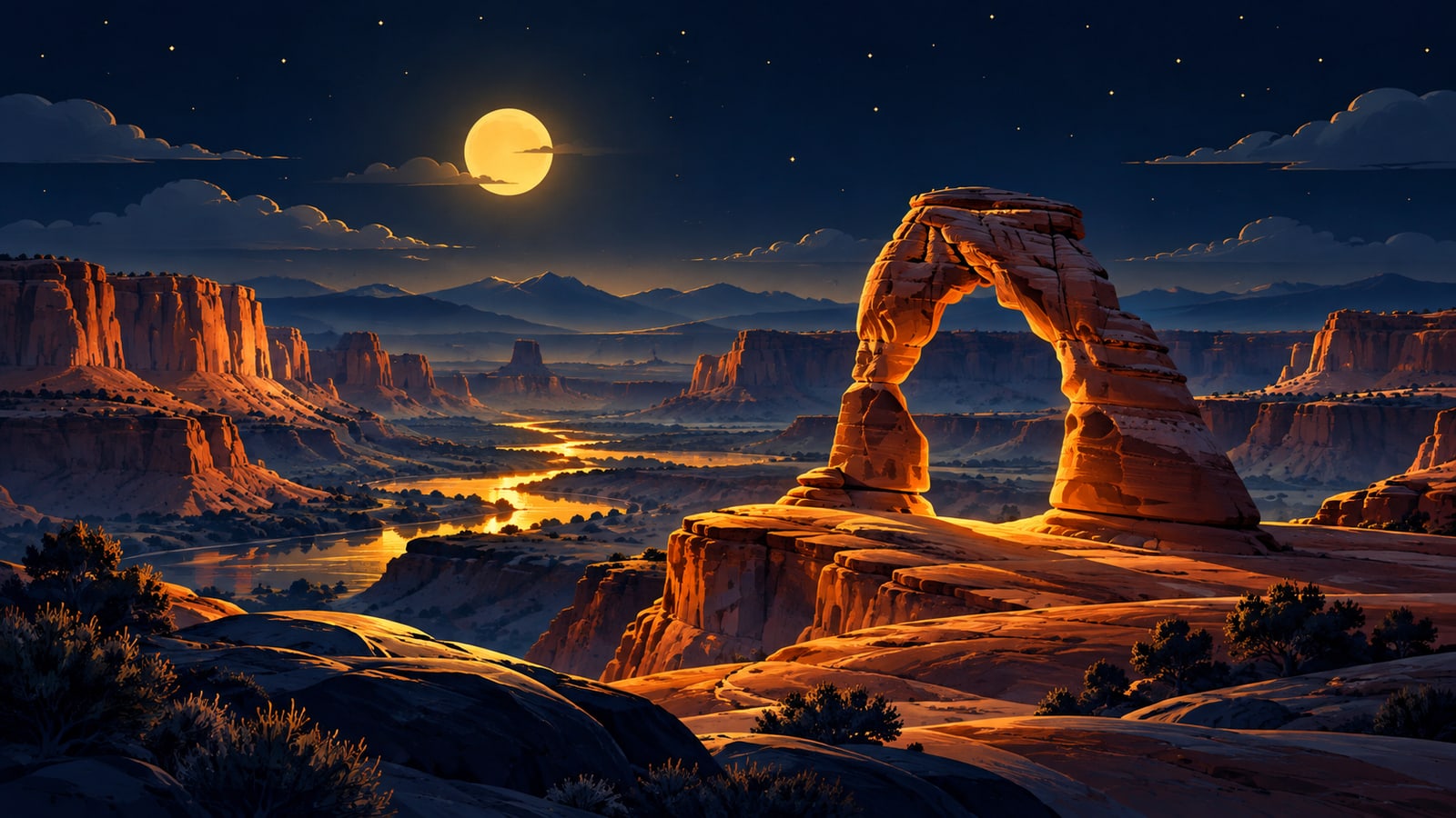 Utah skyline