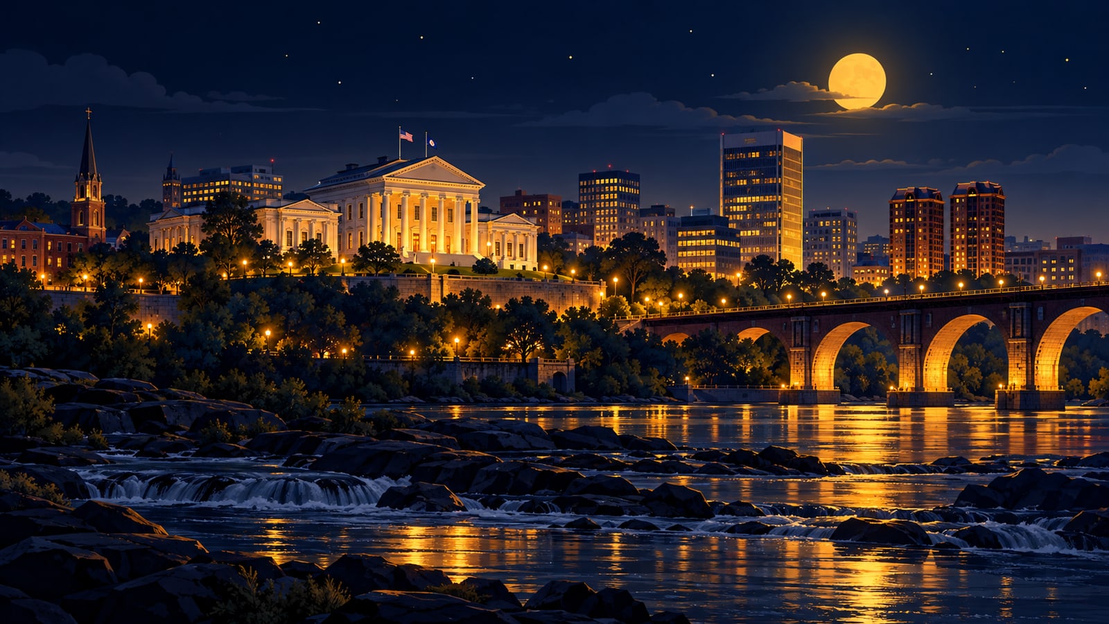 Virginia skyline