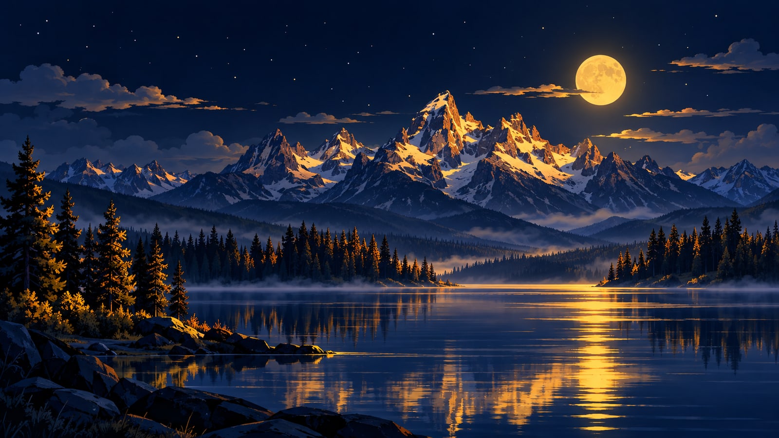Wyoming skyline